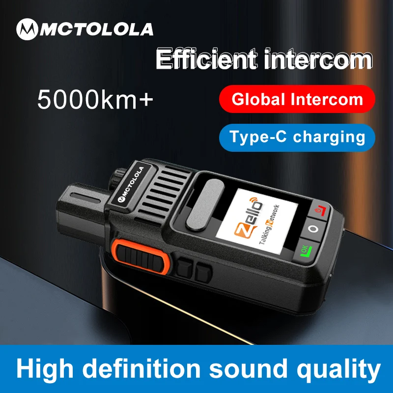 SIM card POC wireless remote Zello walkie talkie 2g 4g Android LTE 200 500 kilometers 1000 3000 miles mobile phone