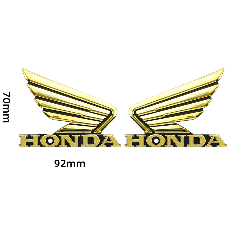 motorbike decal brand Badge Emblem wind moto stickers for honda dio CBR VFR fuel tank sticker motorcycle accessories car style