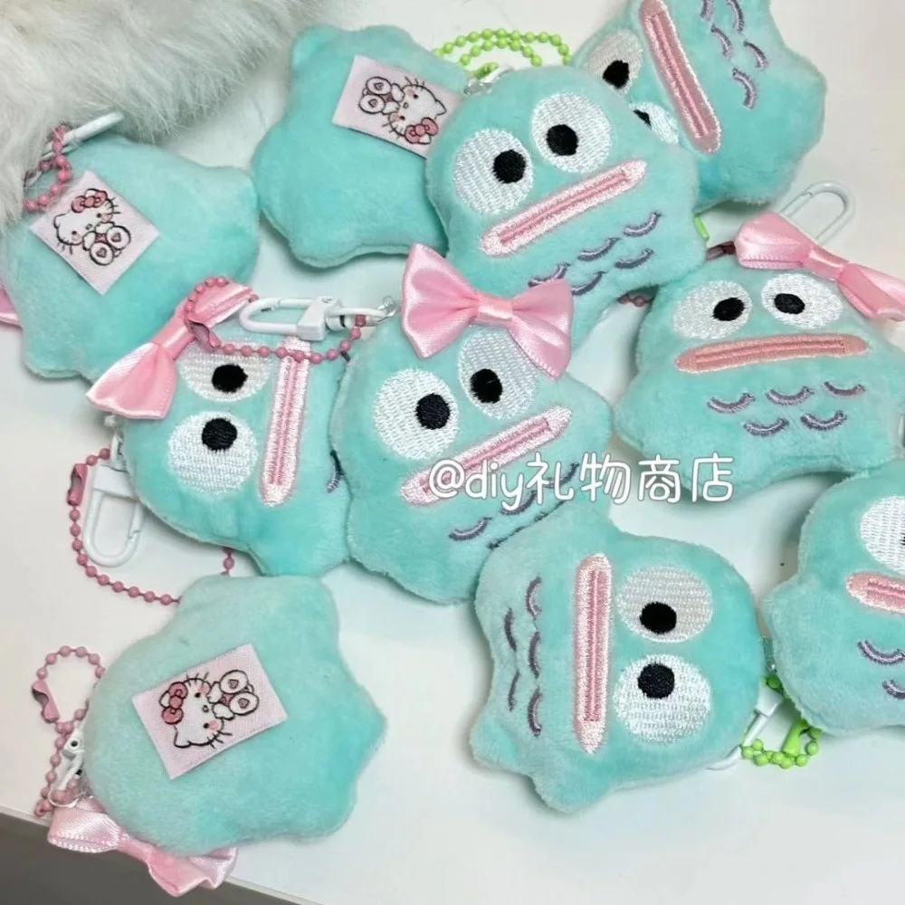 Hangyodon porte-clés mignon dessin animé originalité sac à dos Couple pendentif mode délicat polyvalent décorations suspendues nouveaux cadeaux