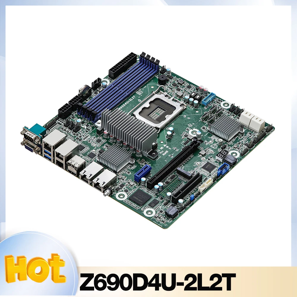

Z690D4U-2L2T сервер с постоянным двигателем NAS поддерживает процессор Intel DDR5 12-го поколения