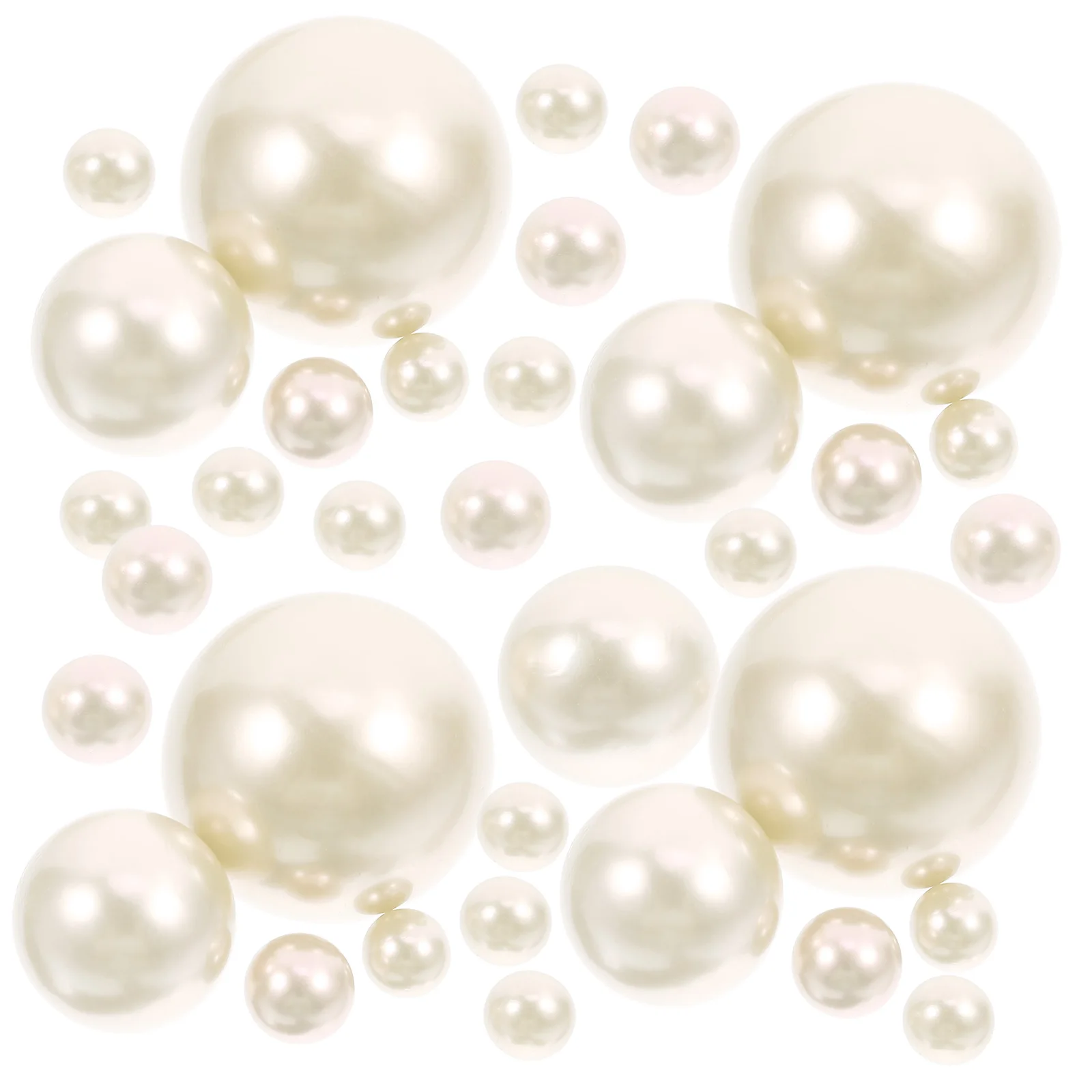 125 Stück schwimmende Perlen, Vasenfüller, künstliche Perlen, dekorative Vasenfüllung, Ornamente für Hochzeiten, künstliche Perlen, künstliche Perlen