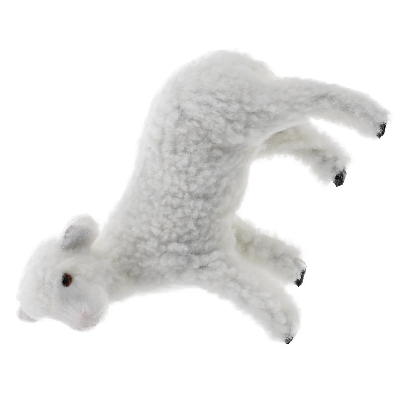 

Lifelike Sheep Artificial Animal Decoration Realistic Garden Lawn Sculpture Outdoor Home Office Decor Prop Animal Model