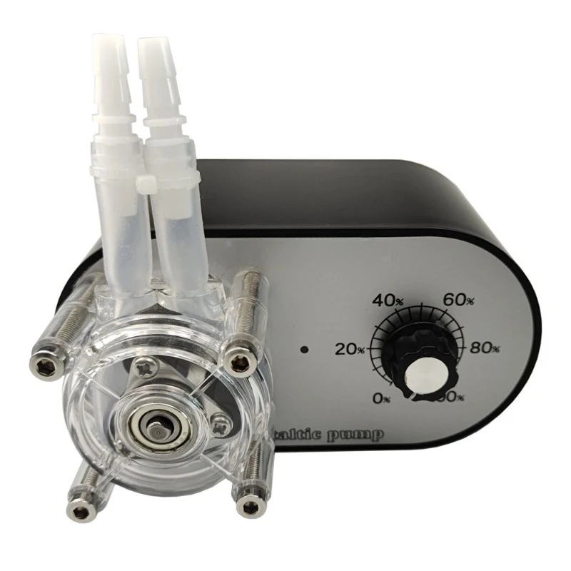 For anti-corrosion peristaltic self-priming viscous adjustable speed titration machinery 114-500ml/min