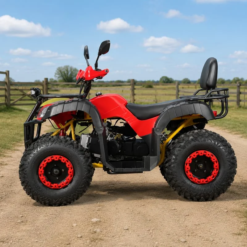 Adult Dune Buggy Customized Four Wheeler ATV Offroad Quad Bike Wide Tire All Terrain Racing Vehicle Custom Color Finish