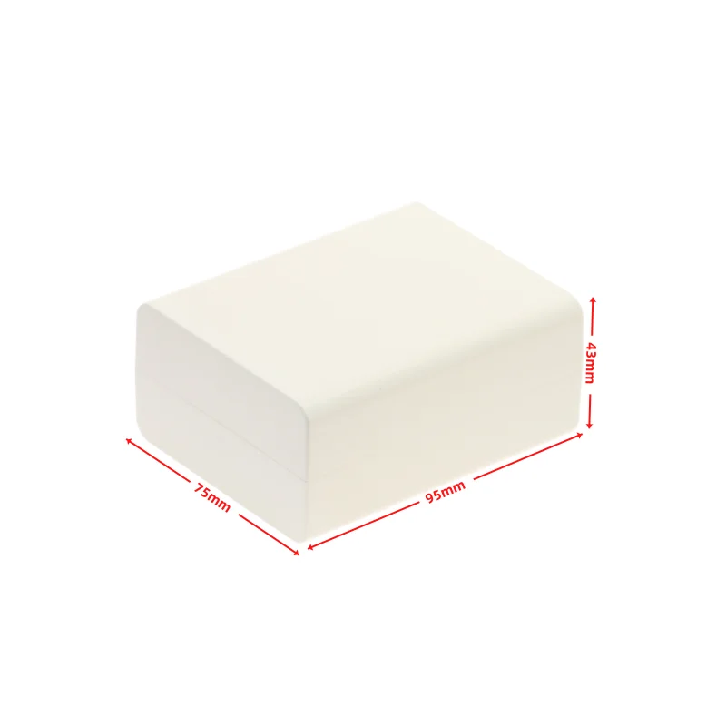 1Pcs 95X75X43Mm Plastic Case Elektronische Instrument Junction Box Power Module Behuizing Printplaat Montage doos