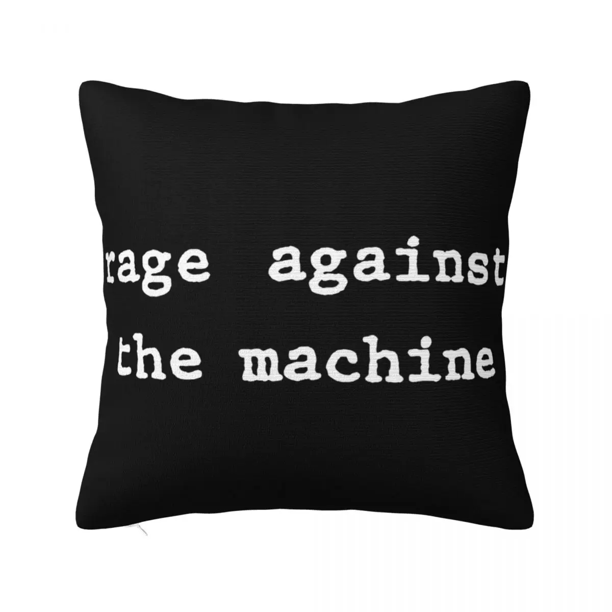 Rage Against The Machine Molotov Men's Black Ratm Summer Style Casual Rap Unique Tops Spring Pillow Case