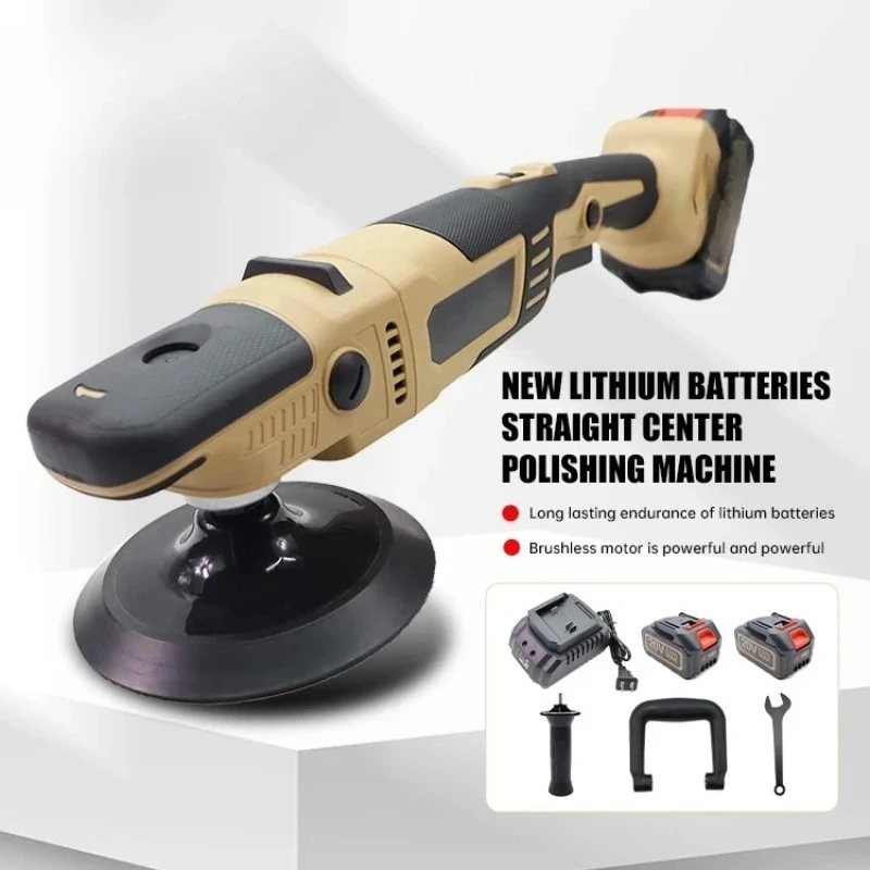 Custom Design 480W High Speed Gold Rotary Car Polishing Machine Lithium Battery Ro Car Polishing Machine
