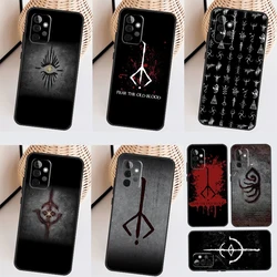 Bloodborne Runes Cover For Samsung Galaxy A54 A34 A24 A14 A53 A52 A13 A23 A33 A12 A22 A32 A42 A71 A51 Case