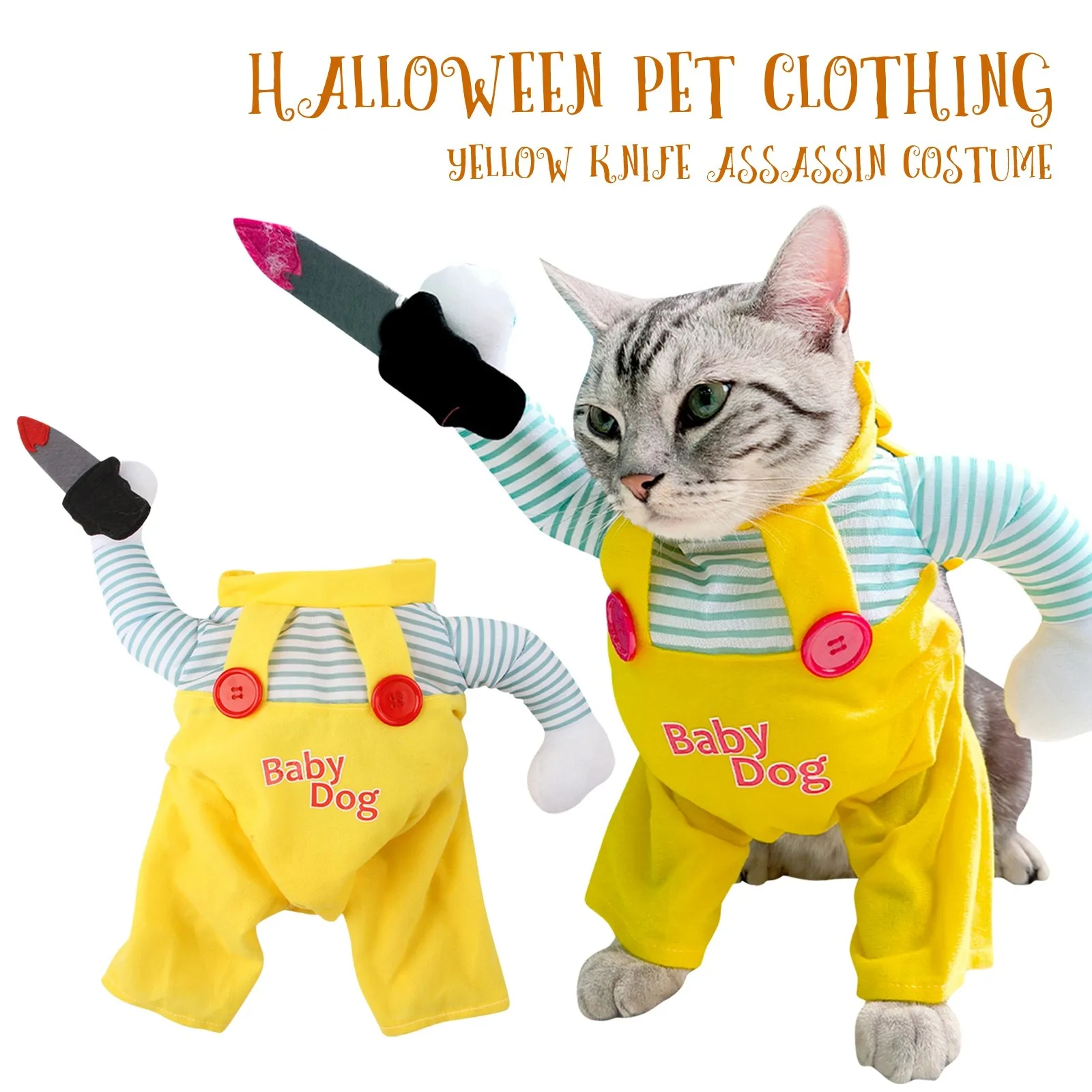 

Funny Pet Costumes Cats And Dogs Transformed Into Funny Holiday Costumes Pet Cosplay Costumes home decoration accessories