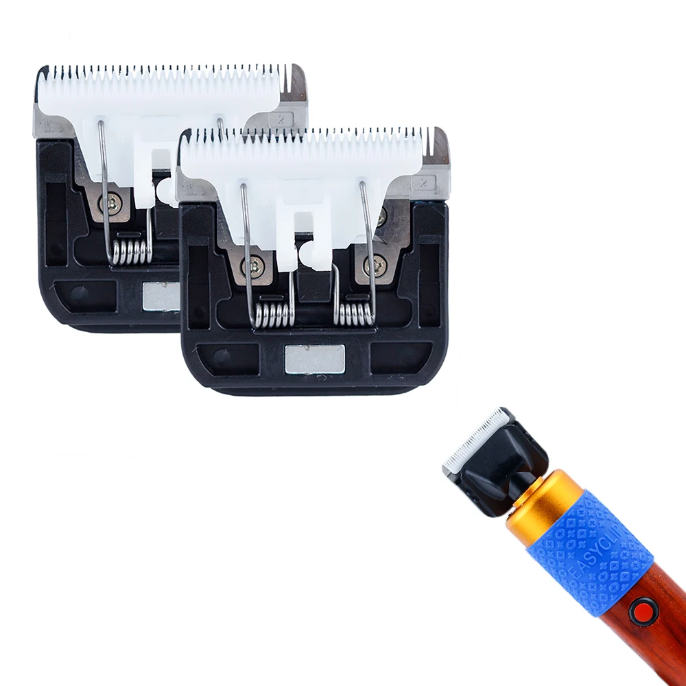 

2 шт. лезвия триммера для тафтинга ковров, запасные части, как показано на рисунке, металлические, подходят для всех триммеров для ковров мощностью 200 Вт