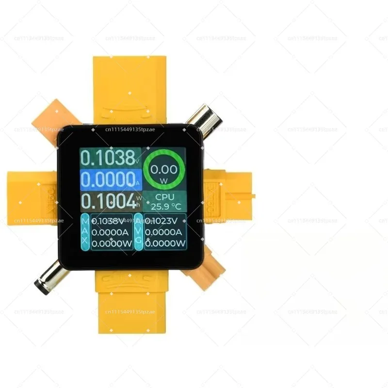 XT369P DC4.5-80V 50A Digital Voltmeter Ammeter Wattmeter XT30 XT90 Plug Current Voltage Capacity For Model Airplane