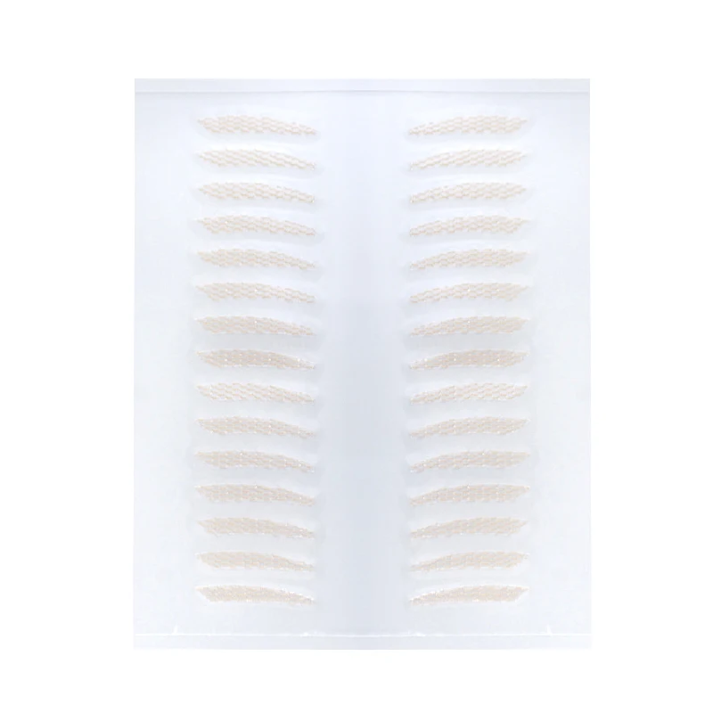 Autoadhesivo Invisible de doble párpado, herramienta de maquillaje de ojos, transparente, Natural, elevación de ojos grandes, malla sin marcar, pegatinas de encaje