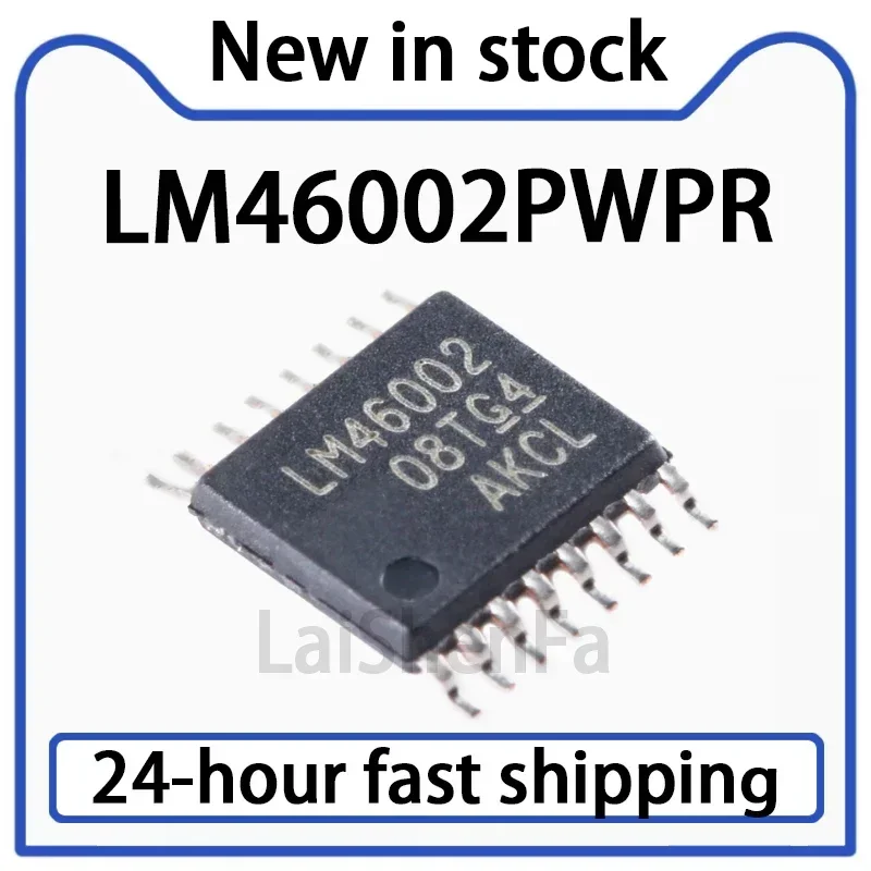 1PCS LM46002PWPR HTSSOP-16 Synchronous Buck Converter Chip Stock