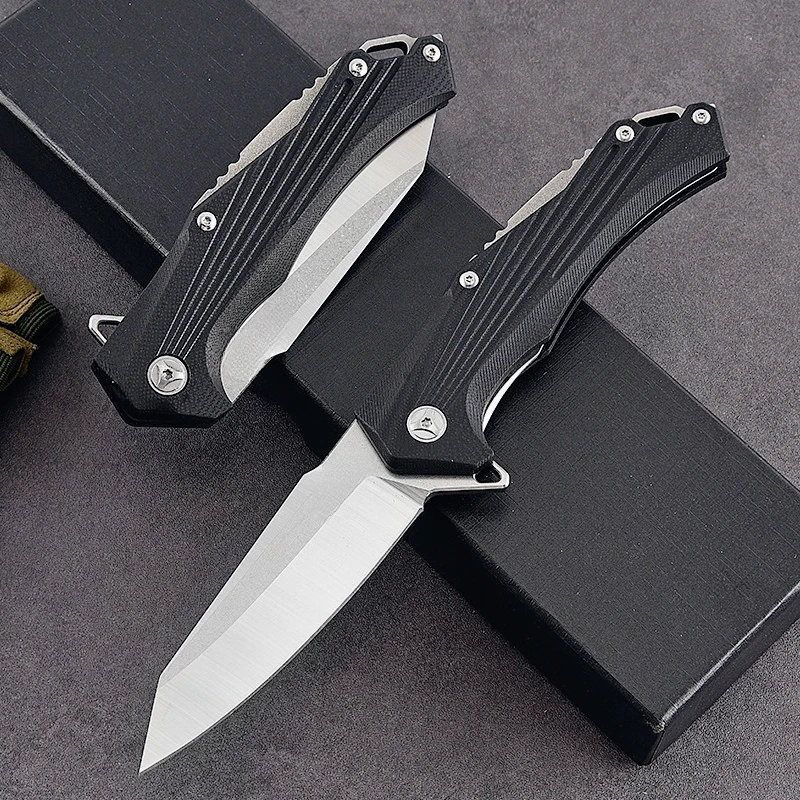 

Folding Pocket Outdoor Camping Survival Knife CPM154 Blade Tactical Hunting Portable Utility Fruit Self-defense Knives EDC Tools