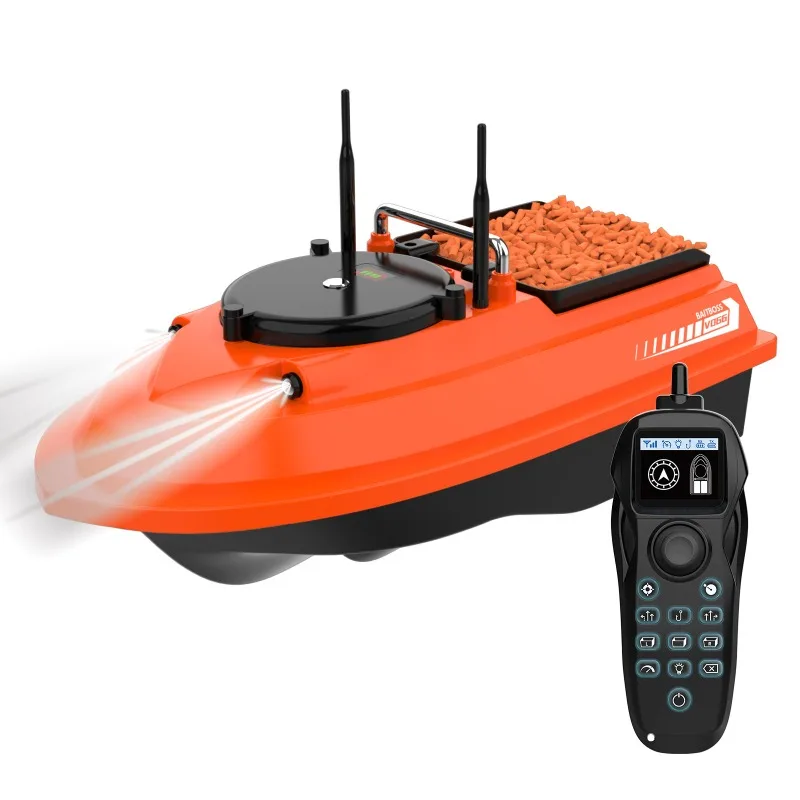 12V nesting boat high horsepower, special remote control boat for net fishing, long-distance sailing 1KM high horsepower