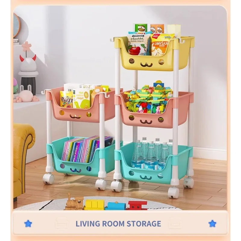 Multi-Layer Movable Storage Trolley 5