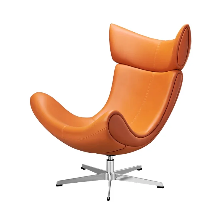 Formodern Leather Imola Designer غرفة المعيشة أثاث المنزل الترفيه أريكة واحدة كرسي صالة كرسي وعثماني