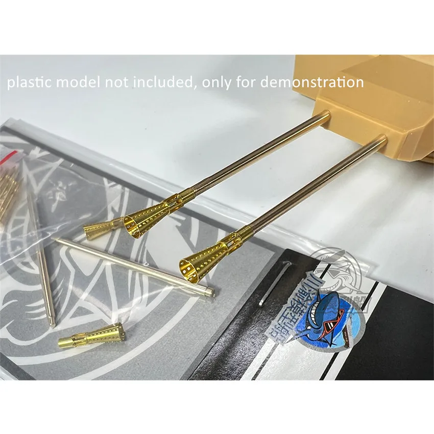 Металлический ствол в масштабе 1/35, тормозной корпус для HobbyBoss 84535, модель немецкого Flakpanzer V Ausf.A # CYT152