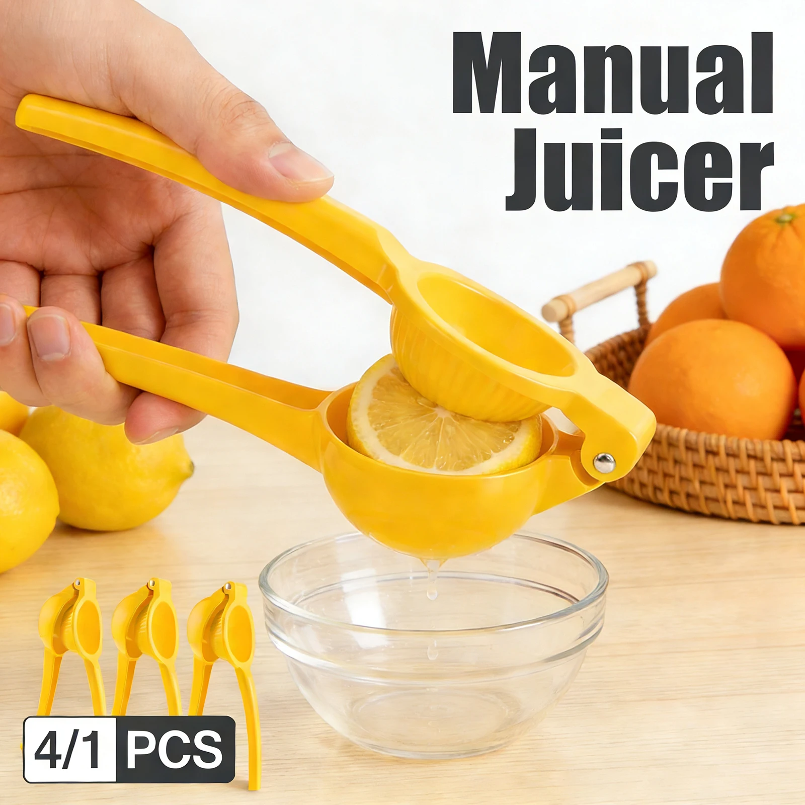 4/1 pçs manual espremedor de limão liga alumínio imprensa mão espremedor de limão multiuso espremedor cítrico cozinha bar restaurante gadget
