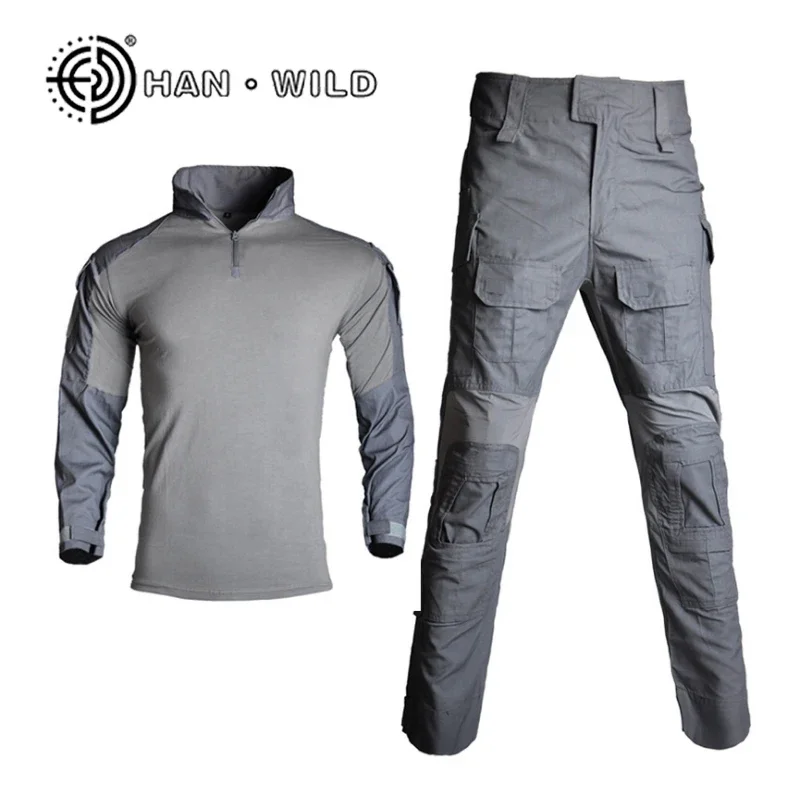 Traje de combate G3 para hombre, camisa de combate, pantalones tácticos, Airsoft con almohadillas, uniforme táctico 2024