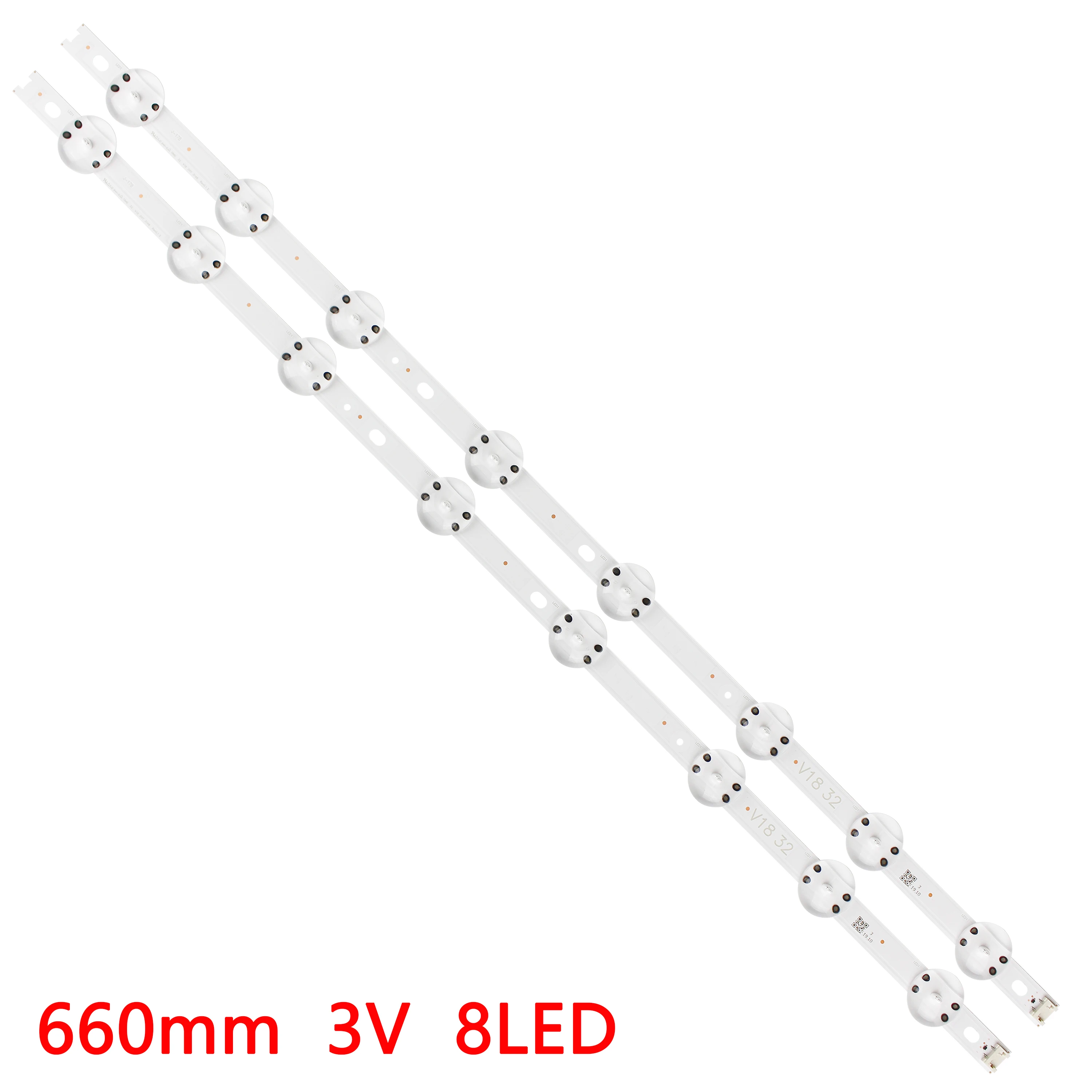 

LED Strip 8leds for LG 32" TV 6916L-2855B 32 V17 V18 8LED 2855A Rev0.0 32LJ510U-ZA 32LJ510V HC320DXN-ABSL1-2143 LC320DXE(FK)(A2)