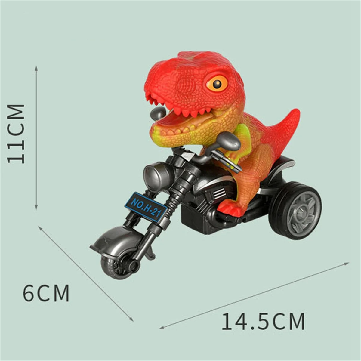 Moderne 8PCS dier motorfiets speelgoed voertuigen cadeaus voor kind motorfiets Dino speelgoed