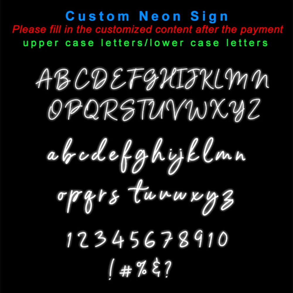 Custom Neon Sign Led Name Light For Kids Name USB Powered Custom Signs Gift Led Neon Sign Wall Bedroom Decor Personalized