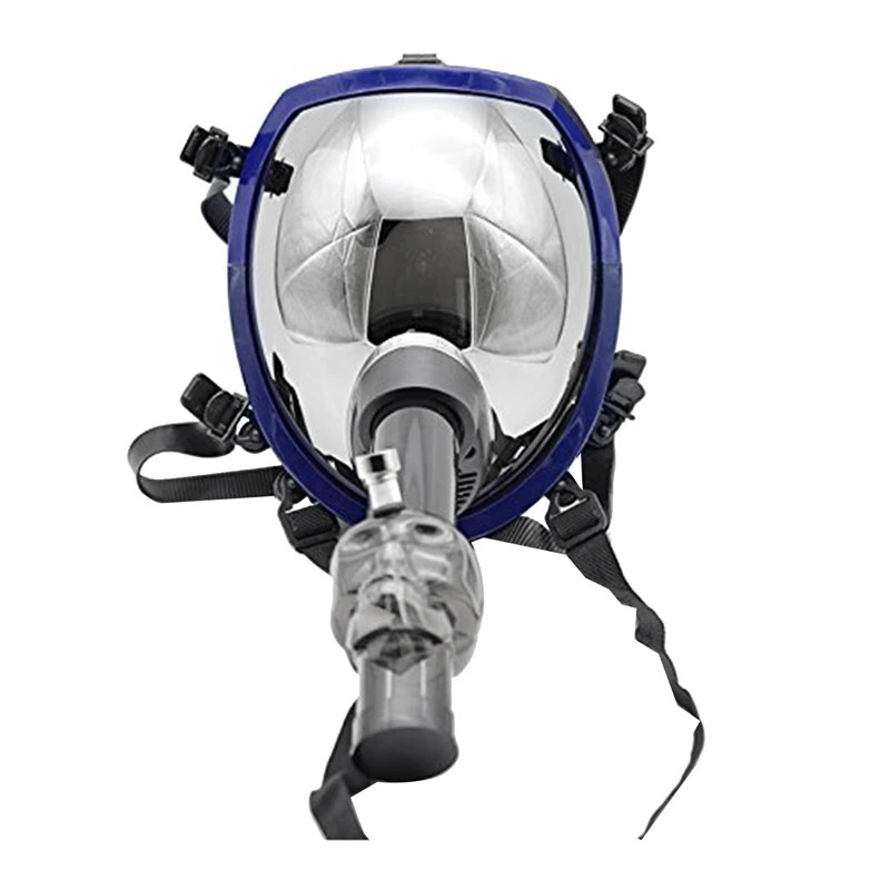 Full Face Respirator Reusable Gas Mask Vapor Mask For Face Protection Costume Party Halloween Party