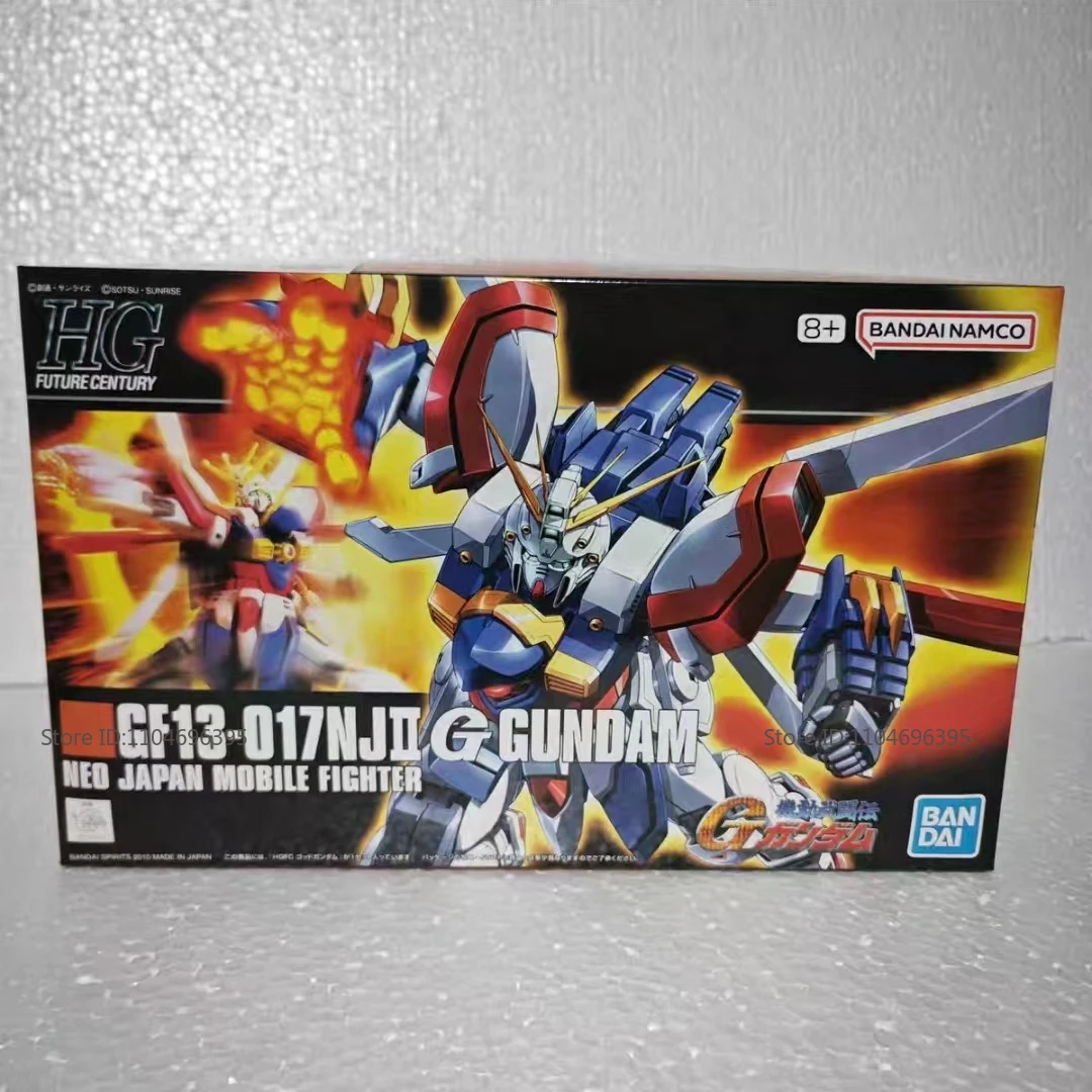 Nowe, dostępne od ręki modele BANDAI, zabawki GF13-017NJ II Mobile Fighter, mecha do składania, ruchome figurki anime, puzzle, prezenty świąteczne.