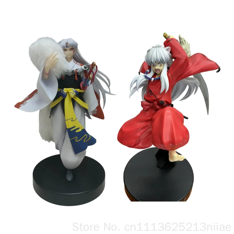 

Furyu Anime Figure Trio Try It Inuyasha Sesshomaru Pvc Collectible Model Japanese Anime Statue Desktop Ornament For Collectors