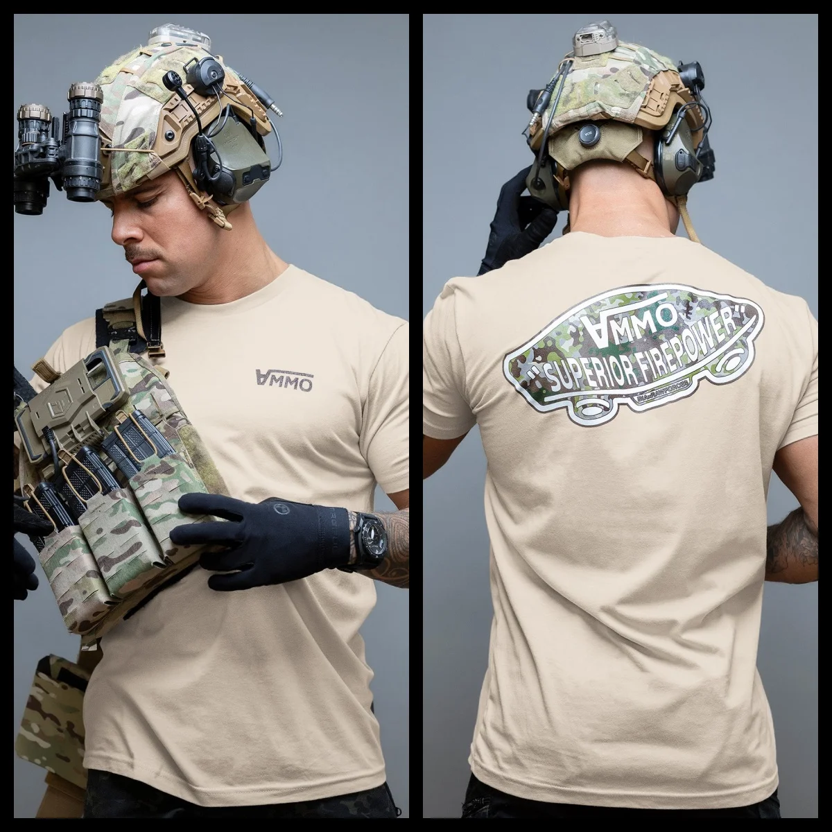 2026 Ammo Superior Firepower _ T-Shirt Cotton T-shirts for Cross-country Sports