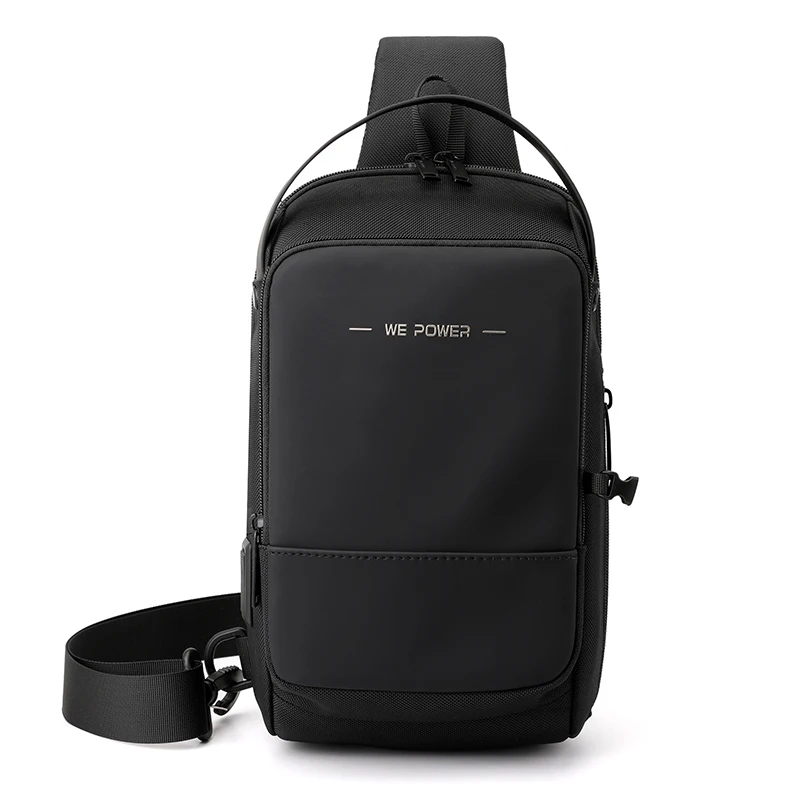 

Men's Fashion Crossbody Bags Man Trend Chest Packs Waterproof Nylon Male Leisure Shoulder Bags Designer Travel Light Handbags