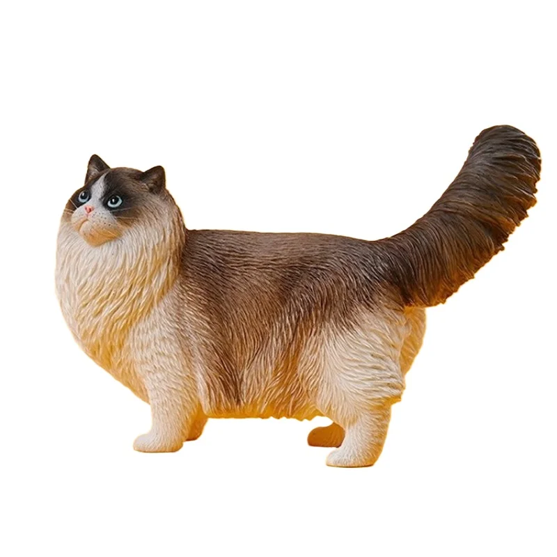 

Ragdoll Cat 2.0 model simulation pet kitten peripheral ornaments figure doll desktop car accessories