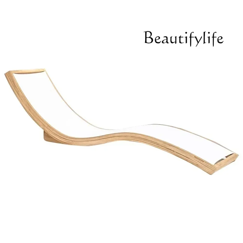 

Outdoor leisure sofa bed hotel beach pool bed resort courtyard lounge chair waterproof and sun protection