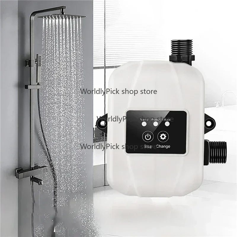 24V 150W Water Pump Booster Pump Auto Pressure Controller Home Shower Water Heater Boost Added Water Pressure Silent Pump