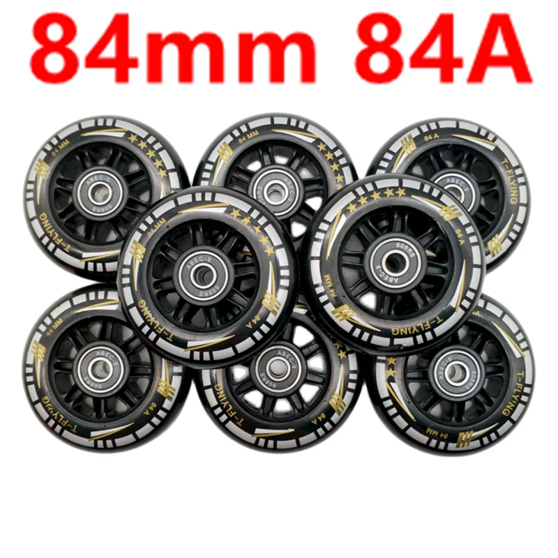 speed wheel skate wheel 84 mm 84a 84x24mm 8wheels/lot