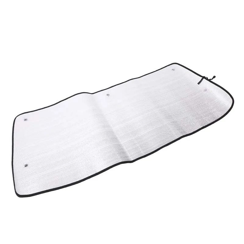 

metyoucar For Toyota Land Cruiser Prado 1996-2002 Aluminum Foil Silver Car Front Glass Anti-UV Sunshade Interior Car Accessories