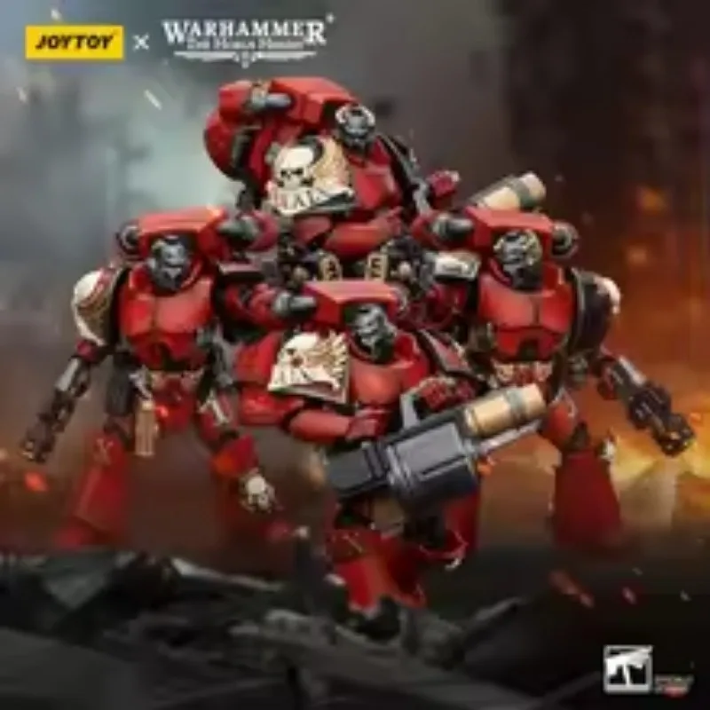 [IN STOCK] JOYTOY Warhammer 30k 1/18 Action Figure Blood Angels Angel's Tears Squad Arch Erelim Anime Collection model Boy Gifts