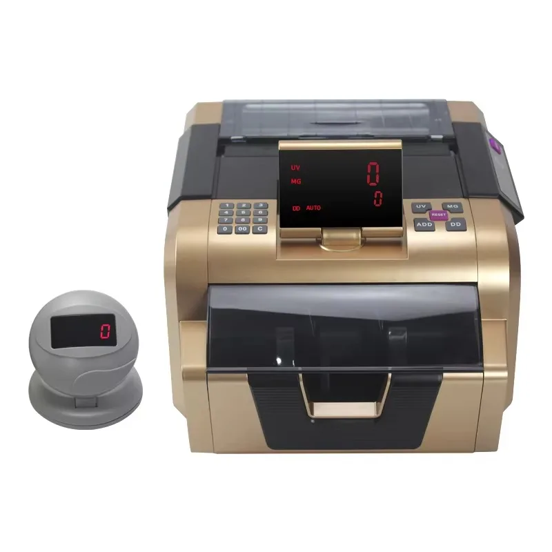 2900 UVMG Good Quality  Money Counter With  Dust Cover  Automatic Money Counting Machine Bill Counters