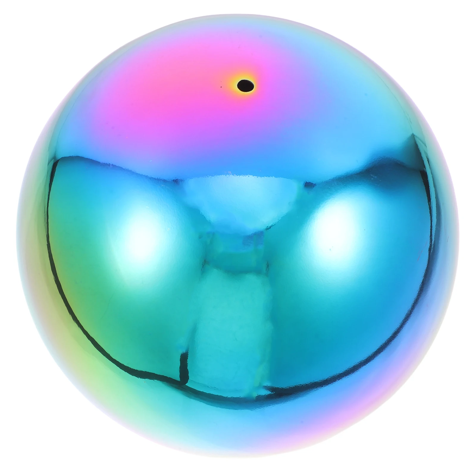 

Seven-colored Hollow Stainless Steel Balls Mirror Polished Multi-purpose Decor Accessories Colorful Metal Ornaments