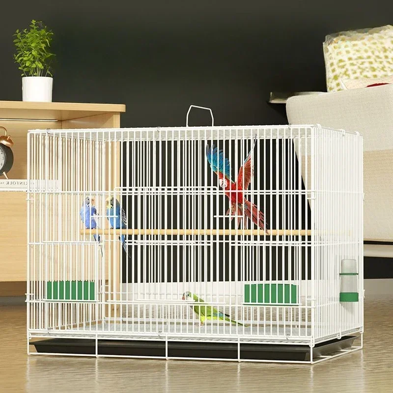 Window Portable Bird Cages Parrot Decoration Outdoor Backpack Bird Cages Habitat House Gabbia Pappagallo Bird Supplies