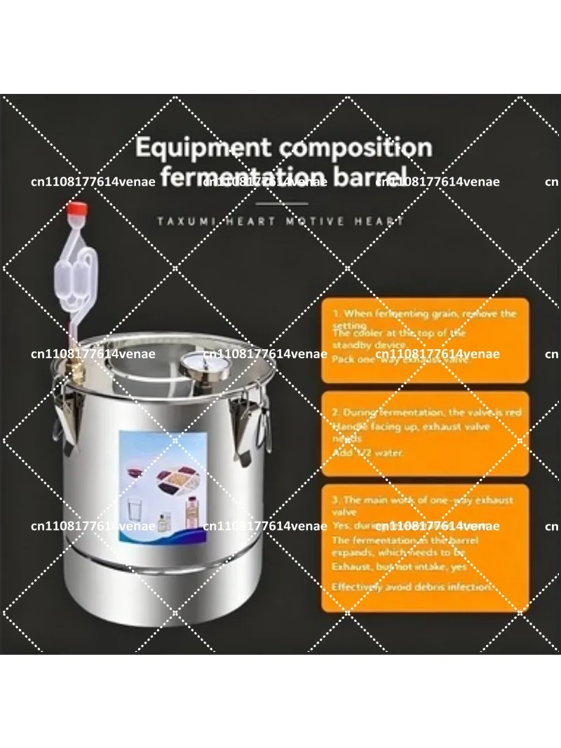 Small Stainless Steel Distillation Tower Alcohol Distiller Wine Brandy Brewing Kit Essential Oil view 2