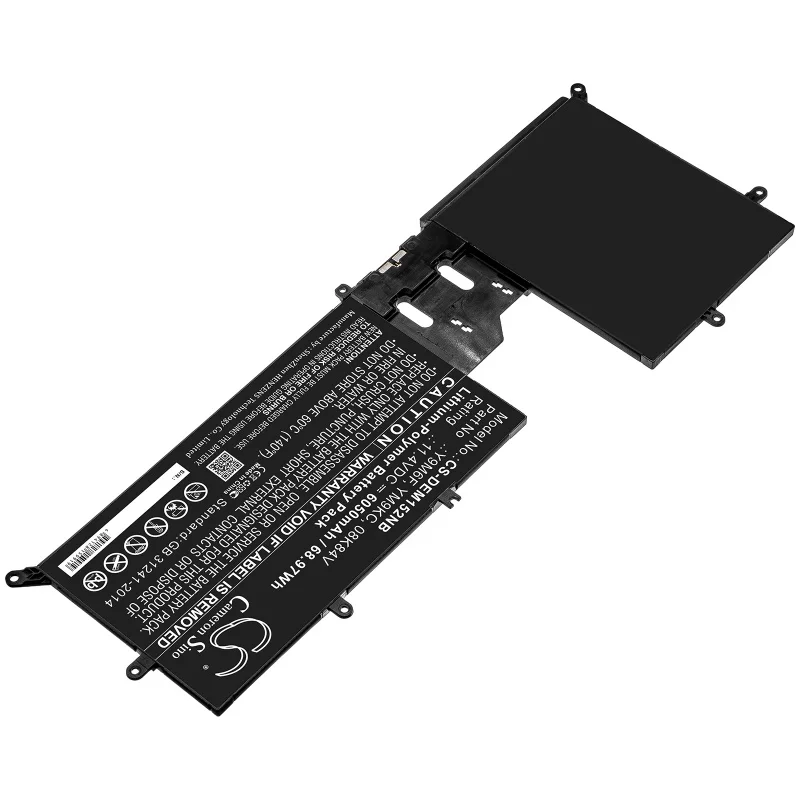 Cameron sino Notebook, Laptop Li-Polymer 6050mAh / 68.97Wh battery 08K84V, Y9M6F, YM9KC for Alienware M15 ALW15M-D4505B