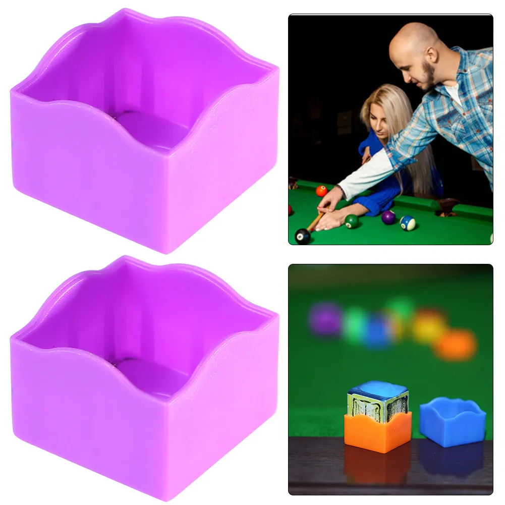 

Набор из 24 пластиковых чехлов для мелков для бильярдных киев, 6 цветов, профессиональные аксессуары для снукера