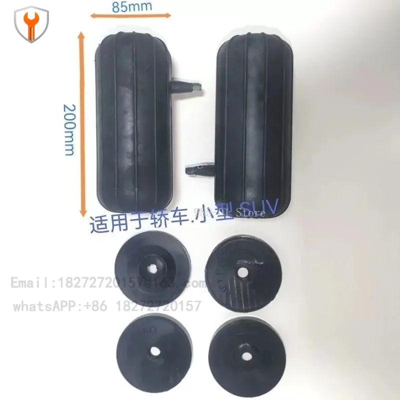 1 pair Universal Thickened Spring Airbags, Rear Suspension Shock Absorber for Automobile Load Bearing & Noise Reduction