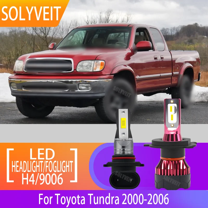 

Easy Installation LED 9003 H4 Headlamp Dual Beam 9006 HB4 Foglamp Repalce For Toyota Tundra 2000 2001 2002 2003 2004 2005 2006
