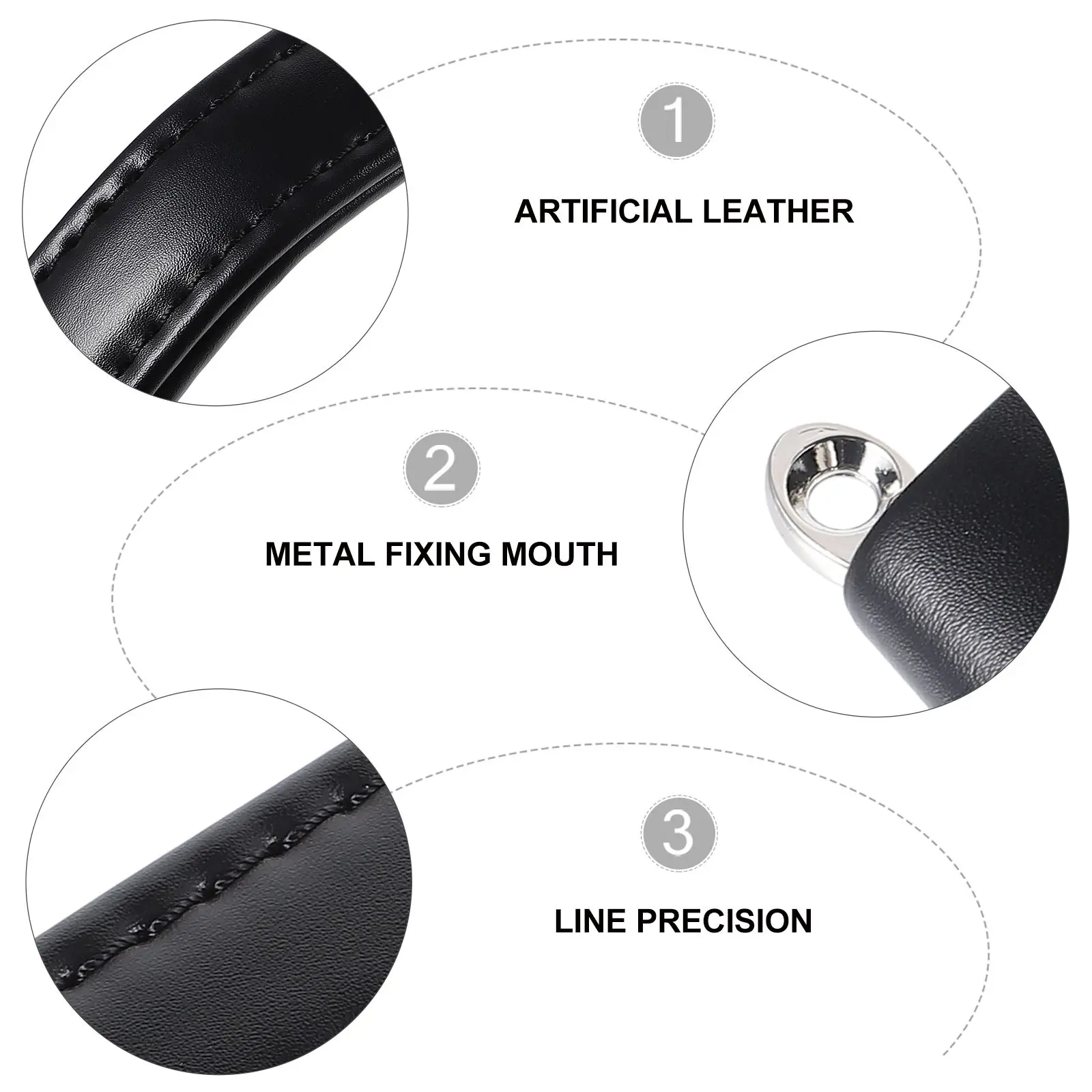 

Easy to Install Amp Handle Guitar Amplifier Speaker Portable Professional Alloy