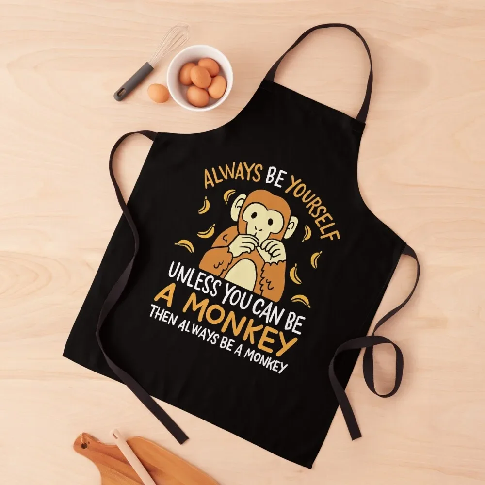 Monkey Apron christmas decoration Beauty Customizable Kitchen Apras Man Apron