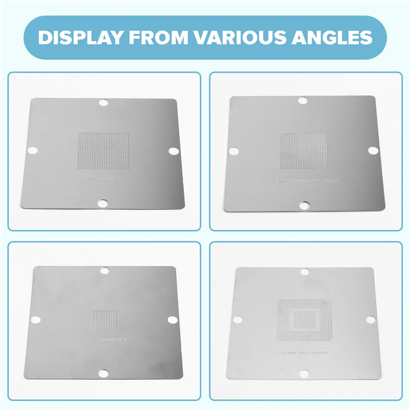 XBOX360 GPU-CSP CPU-BGA محطة Rebيعادل 8 قطعة استنسل الحرارة المباشرة 90X90 مللي متر لوحدات التحكم بالألعاب A01-AT30 #4