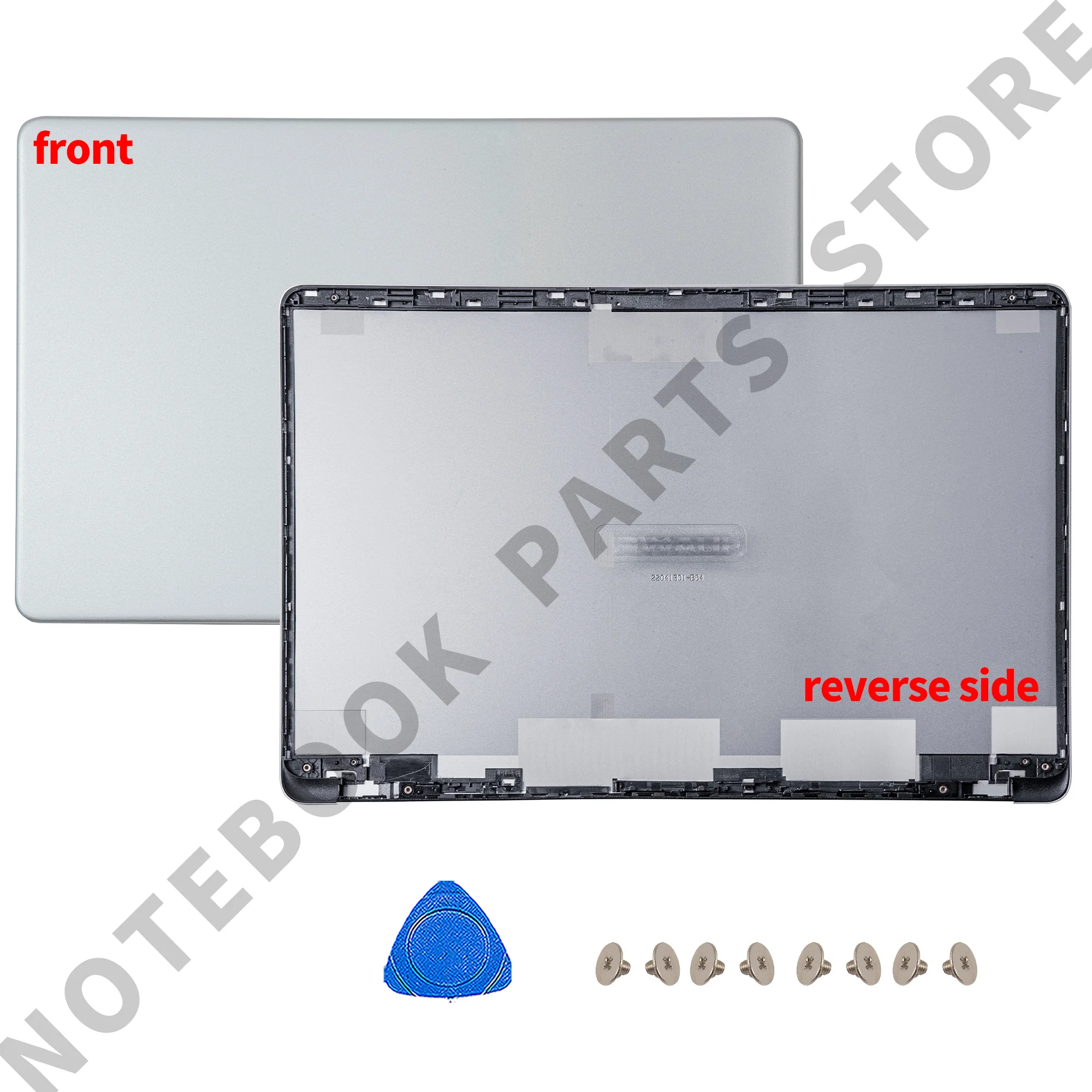 New LCD Back Cover For Matebook D MRC/PL Series MRC-W50/W60/W00 PL-W09 Notebook Parts Replace Silver Metal Parts Repair